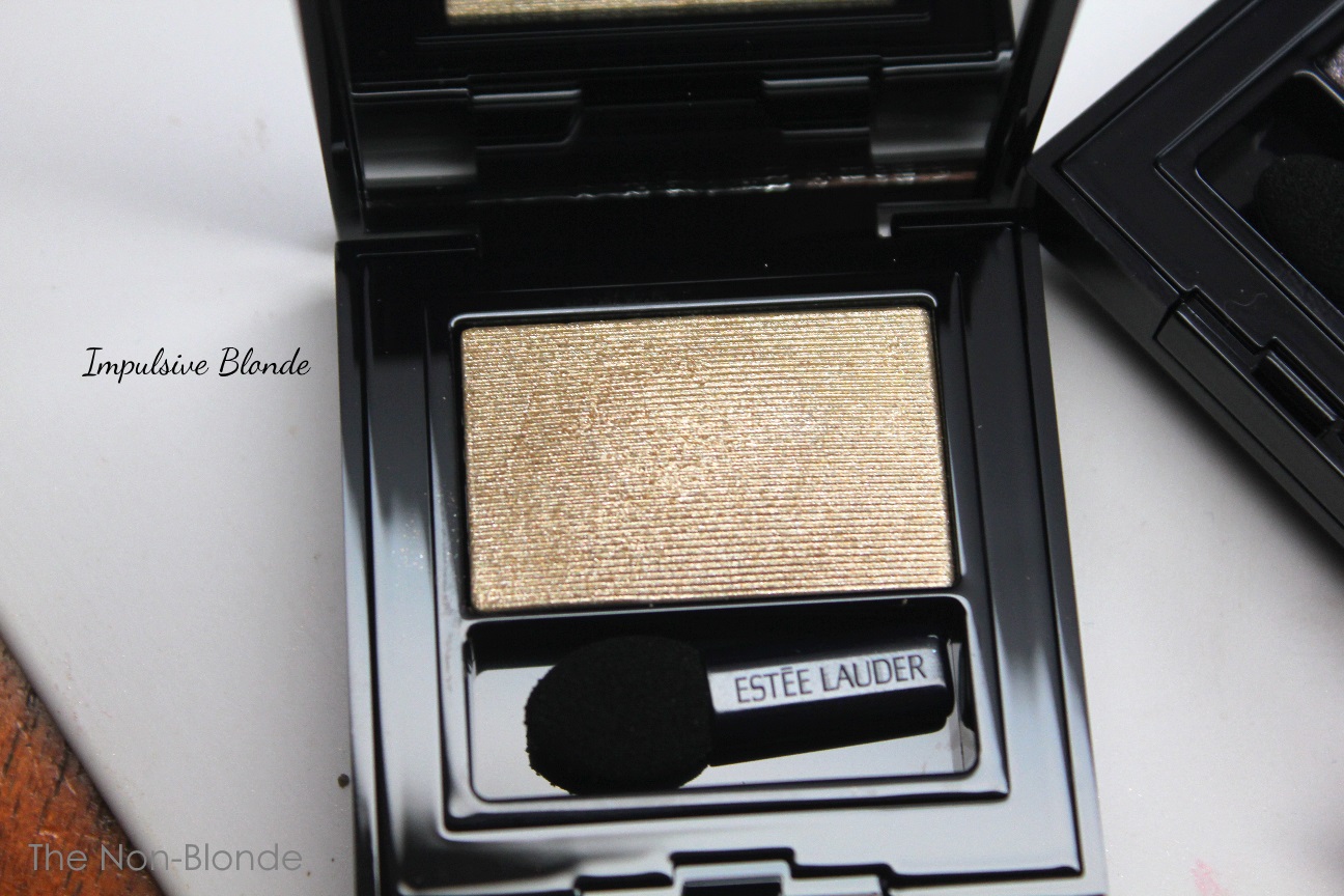 Estee Lauder Pure Color Envy Defining Eyeshadow Wet Dry Impulsive Blonde Amber Intrigue